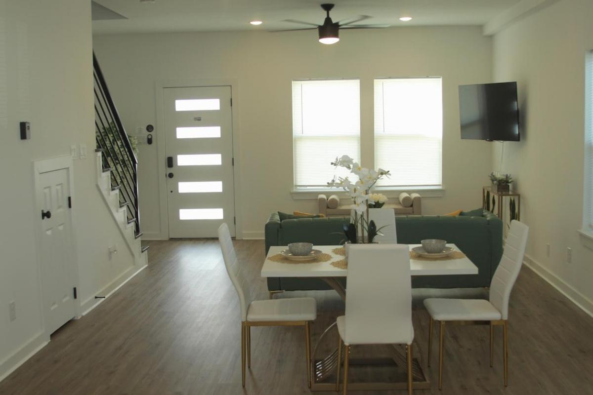 Stylish Townhouse No Fees Houston Luaran gambar